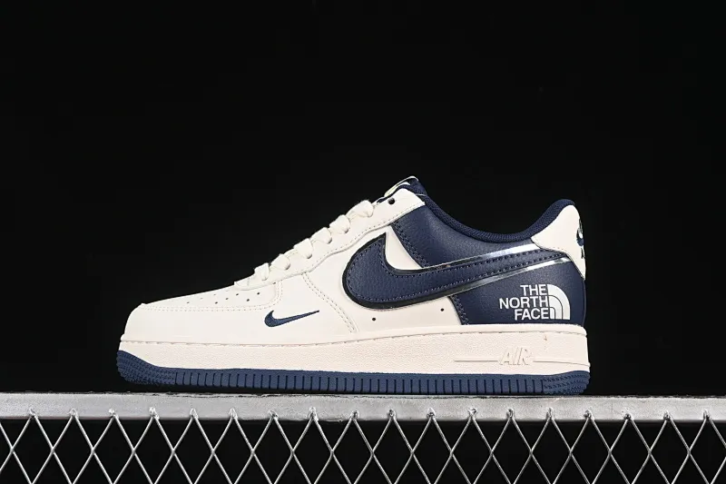 All categories Nk Air Force 1 Air Force series Nk Air Force 1 Low Air Force low top Nike Air Force 1'07 Low North Face joint dark blue bottom Air Force 1 low top casual sneakers ZH2598-318